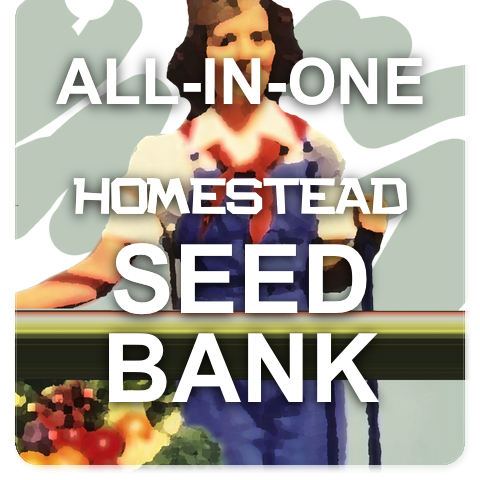 All-in-One Homestead Seed Bank by SeedsNow-SeedBanks showing storage compartments for preserving and organizing seeds.