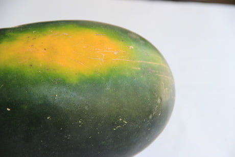 Yellow-flesh Moon & Stars watermelon seeds by SeedsNow, featuring vibrant yellow flesh and unique moon and star patterns.