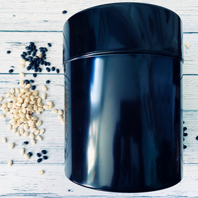 Seed Storage Vault by Seed Vaults, large 3.8-liter seed storage container with secure lid, 10.25 inches tall.