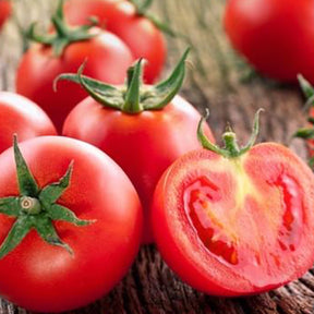 Sub Arctic Plenty tomato seeds by SeedsNow, early determinate variety for home gardening and fresh tomato harvests.